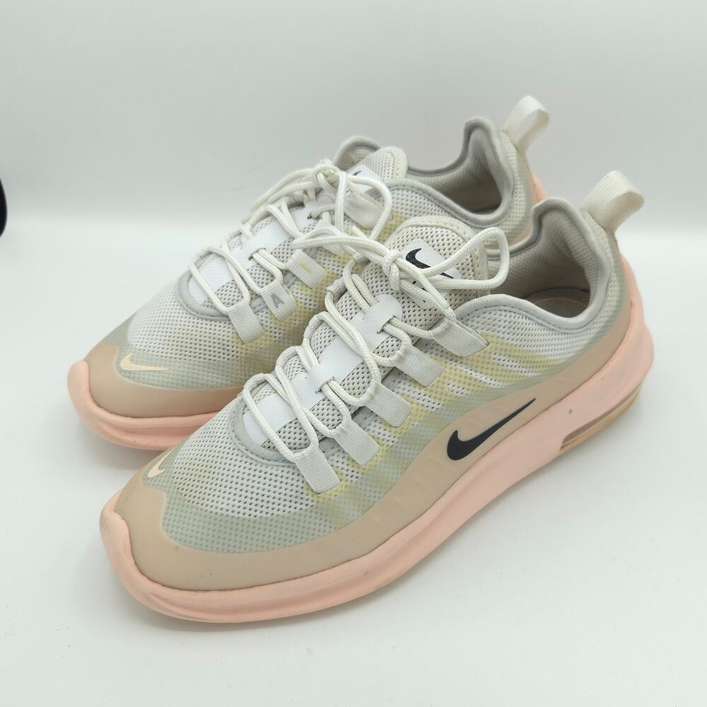 Nike Air Max Axis Women's Size 6.5 White Washed Coral Orange Sneakers AA2168-108